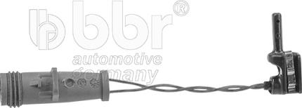 BBR Automotive 001-10-08587 - Сигналізатор, знос гальмівних колодок autocars.com.ua