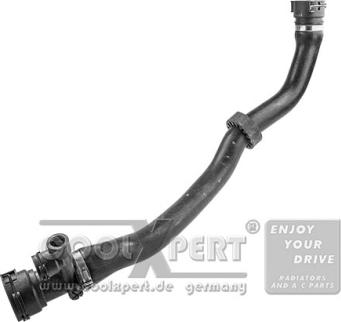 BBR Automotive 001-10-16574 - Шланг радіатора autocars.com.ua