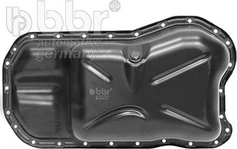 BBR Automotive 001-10-16631 - Масляний піддон autocars.com.ua