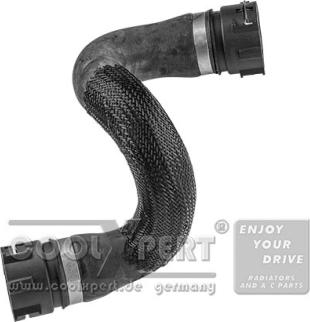 BBR Automotive 001-10-17569 - Шланг радіатора autocars.com.ua