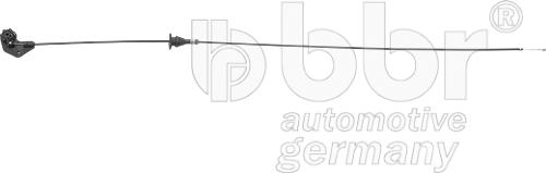 BBR Automotive 001-10-17602 - Тросик замка капота autodnr.net