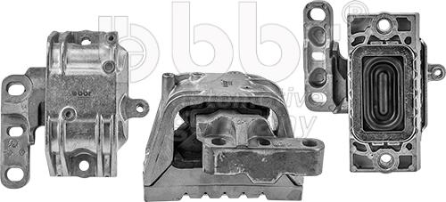 BBR Automotive 001-10-18346 - Подушка, підвіска двигуна autocars.com.ua