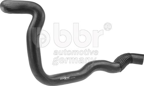 BBR Automotive 001-10-21132 - Шланг радіатора autocars.com.ua