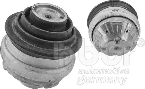 BBR Automotive 001-10-21522 - Подушка, підвіска двигуна autocars.com.ua