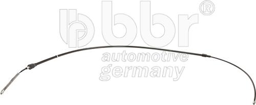 BBR Automotive 001-10-22319 - Трос, гальмівна система autocars.com.ua