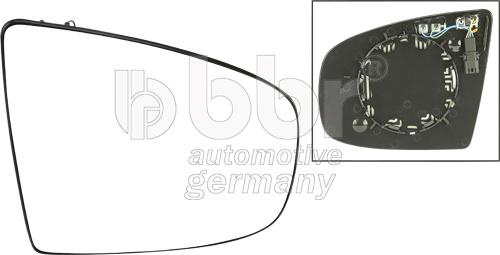 BBR Automotive 001-10-22768 - Дзеркальне скло, зовнішнє дзеркало autocars.com.ua