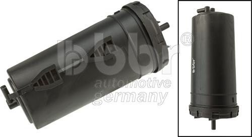 BBR Automotive 001-10-23232 - Фільтр з активованим вугіллям, система вентиляції бака autocars.com.ua