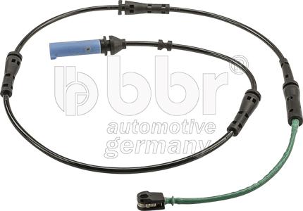 BBR Automotive 001-10-24220 - Сигналізатор, знос гальмівних колодок autocars.com.ua