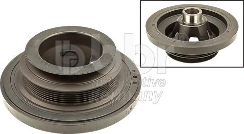 BBR Automotive 001-10-24637 - Ремінний шків, колінчастий вал autocars.com.ua