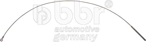 BBR Automotive 001-10-25115 - Трос, гальмівна система autocars.com.ua