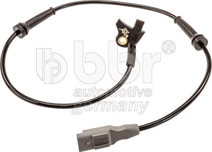 BBR Automotive 001-10-25160 - Датчик ABS, частота обертання колеса autocars.com.ua