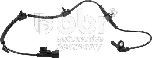 BBR Automotive 001-10-25262 - Датчик ABS, частота обертання колеса autocars.com.ua