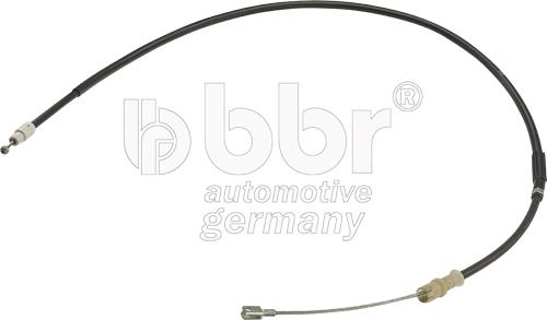 BBR Automotive 001-10-25886 - Трос, гальмівна система autocars.com.ua