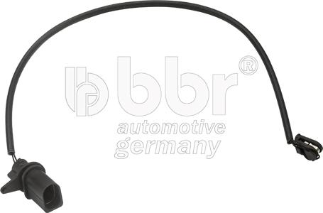 BBR Automotive 001-10-26779 - Сигналізатор, знос гальмівних колодок autocars.com.ua