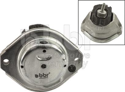 BBR Automotive 001-10-29998 - Подушка, підвіска двигуна autocars.com.ua