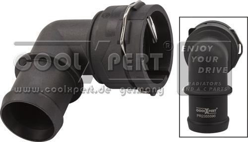 BBR Automotive 001-10-31465 - Фланець охолоджуючої рідини autocars.com.ua