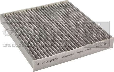 BBR Automotive 001-10-31624 - Фільтр, повітря у внутрішній простір autocars.com.ua