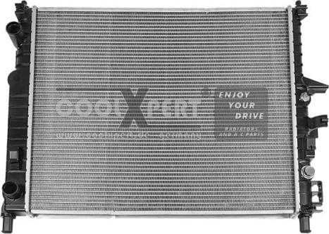 BBR Automotive 001-60-03850 - Радіатор, охолодження двигуна autocars.com.ua