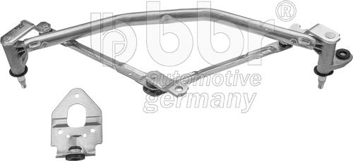 BBR Automotive 002-40-09506 - Система тяг і важелів приводу склоочисника autocars.com.ua