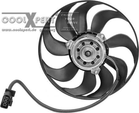 BBR Automotive 002-60-00078 - Вентилятор, охолодження двигуна autocars.com.ua
