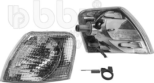 BBR Automotive 002-80-13433 - Бічний ліхтар, покажчик повороту autocars.com.ua
