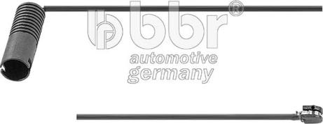 BBR Automotive 003-10-00608 - Сигналізатор, знос гальмівних колодок autocars.com.ua