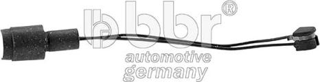 BBR Automotive 003-10-00611 - Сигналізатор, знос гальмівних колодок autocars.com.ua