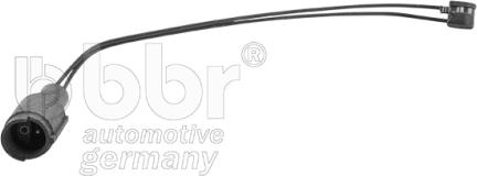 BBR Automotive 003-10-00613 - Сигналізатор, знос гальмівних колодок autocars.com.ua