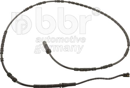 BBR Automotive 003-10-13934 - Сигналізатор, знос гальмівних колодок autocars.com.ua