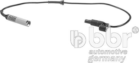 BBR Automotive 003-40-09167 - Датчик ABS, частота обертання колеса autocars.com.ua