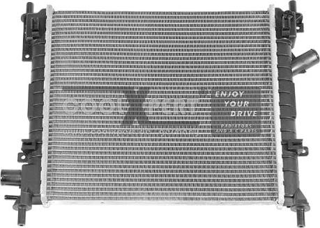 BBR Automotive 008-60-08469 - Радіатор, охолодження двигуна autocars.com.ua