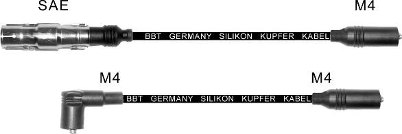 BBT ZK0381 - Комплект проводів запалювання autocars.com.ua