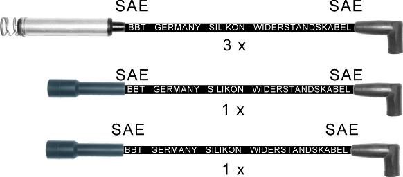 BBT ZK0715 - Комплект проводів запалювання autocars.com.ua