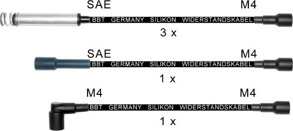 BBT ZK0727 - Комплект проводів запалювання autocars.com.ua