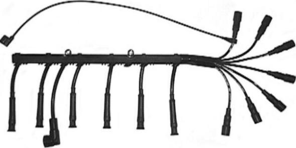 BBT ZK0935i - Комплект проводів запалювання autocars.com.ua