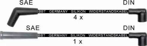 BBT ZK1212 - Комплект проводів запалювання autocars.com.ua