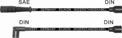BBT ZK1304 - Комплект проводів запалювання autocars.com.ua