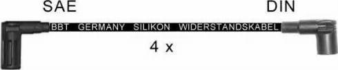 BBT ZK1365 - Комплект проводів запалювання autocars.com.ua