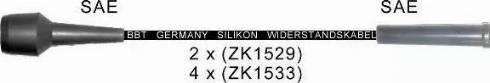 BBT ZK1529 - Комплект проводів запалювання autocars.com.ua