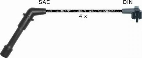BBT ZK1847 - Комплект проводів запалювання autocars.com.ua
