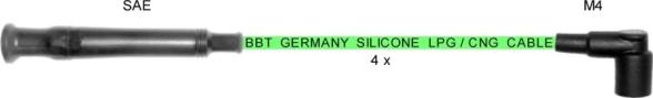 BBT ZKG0949 - Комплект проводів запалювання autocars.com.ua