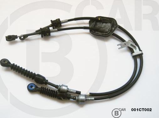 B CAR 001CT002 - Трос, ступінчаста коробка передач autocars.com.ua
