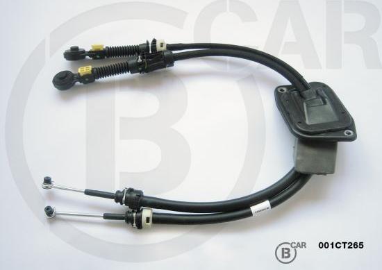 B CAR 001CT265 - Трос, ступінчаста коробка передач autocars.com.ua
