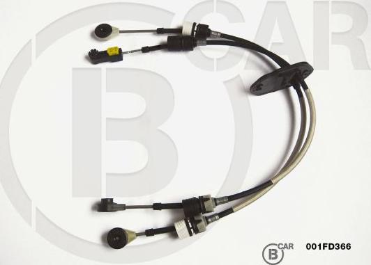 B CAR 001FD366 - Трос, ступінчаста коробка передач autocars.com.ua
