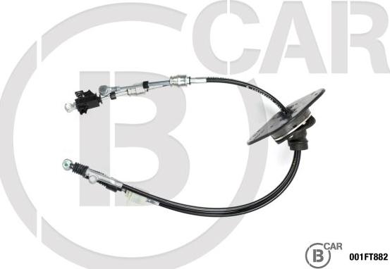 B CAR 001FT882 - Трос, ступінчаста коробка передач autocars.com.ua