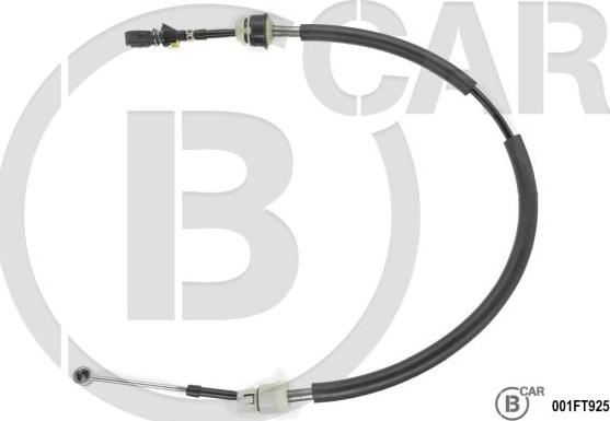 B CAR 001FT925 - Трос, ступінчаста коробка передач autocars.com.ua