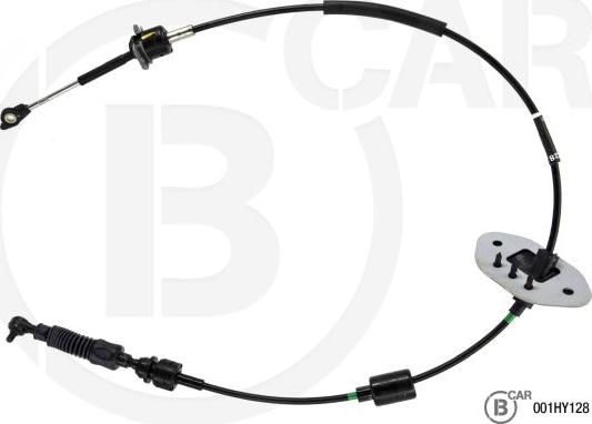 B CAR 001HY128 - Трос, ступінчаста коробка передач autocars.com.ua
