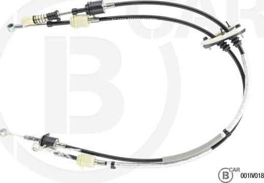 B CAR 001IV018 - Трос, ступенчатая коробка передач avtokuzovplus.com.ua