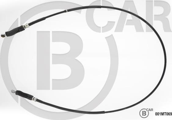 B CAR 001MT069 - Трос, ступінчаста коробка передач autocars.com.ua
