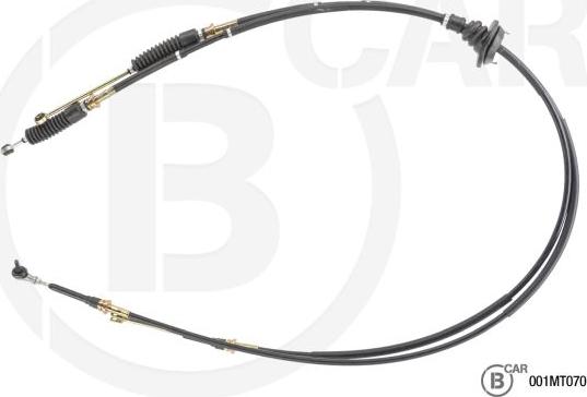 B CAR 001MT070 - Трос, ступінчаста коробка передач autocars.com.ua
